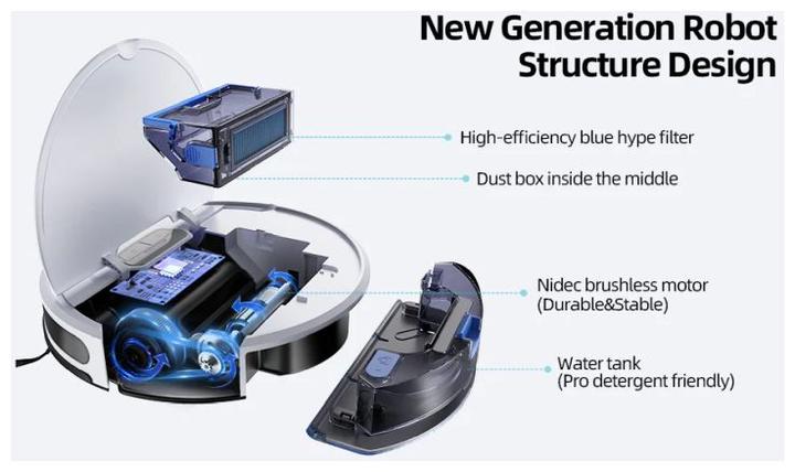 Produktbild Honiture G20 Pro Robot Vacuum (Saugwischroboter)