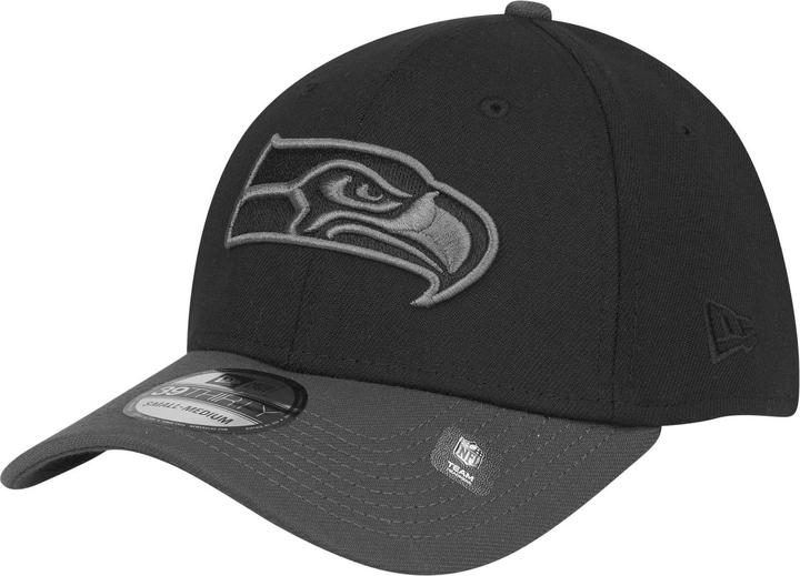Image du produit New Era 39Thirty Stretch Cap - Seattle Seahawks noir (S, M)
