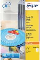 Actual product image Avery Dennison Labels Zweckform L6043-25, CD/DVD, ClassicSize, white, pk. 25 pcs.