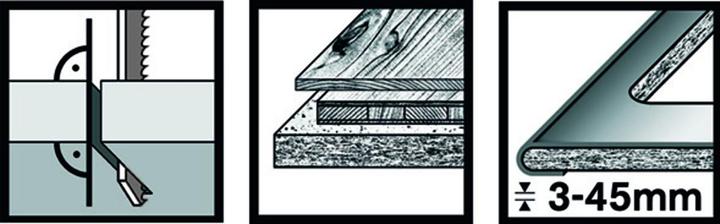 Actual product image Bosch Professional Zubehör PRO Wood precise T144DP Jigsaw blade, 100 mm, 25 pcs.