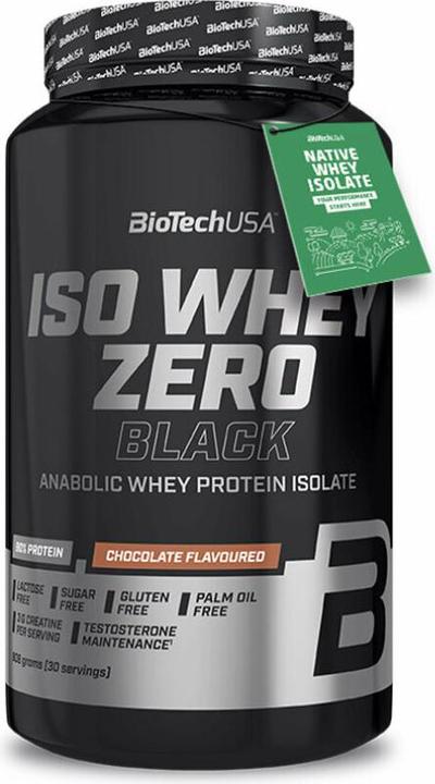 Produktbild Biotech USA ISO WHEY ZERO BLACK #vainilla 908 gr (Vanille, 1 Stk., 908 g)