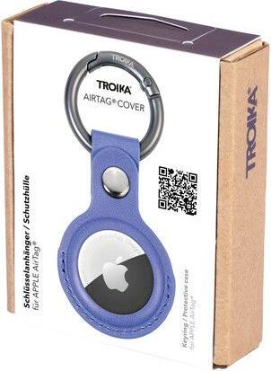 Produktbild Troika Schlüsselanhänger Airtag Cover Lila, Motiv: Rund