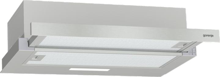 Gorenje TH62E3X Dunstabzugshaube Eingebaut Edelstahl ³/h C (Flachschirmhaube)