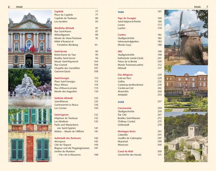 Produktbild Reiseführer Toulouse, Albi, Carcassonne (Deutsch, Heike Bentheimer, 2022)