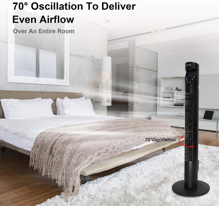 Produktbild Ozavo Turmventilator mit Fernbedienung