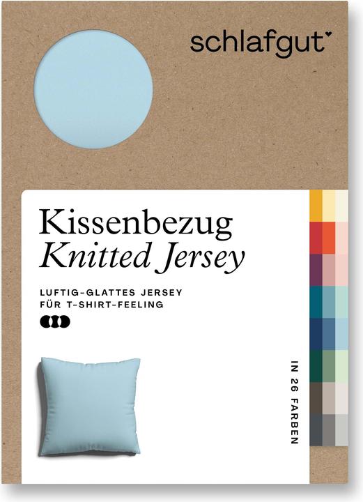 Produktbild schlafgut Knitted Jersey (Duvetbezug, 80 x 80 cm)