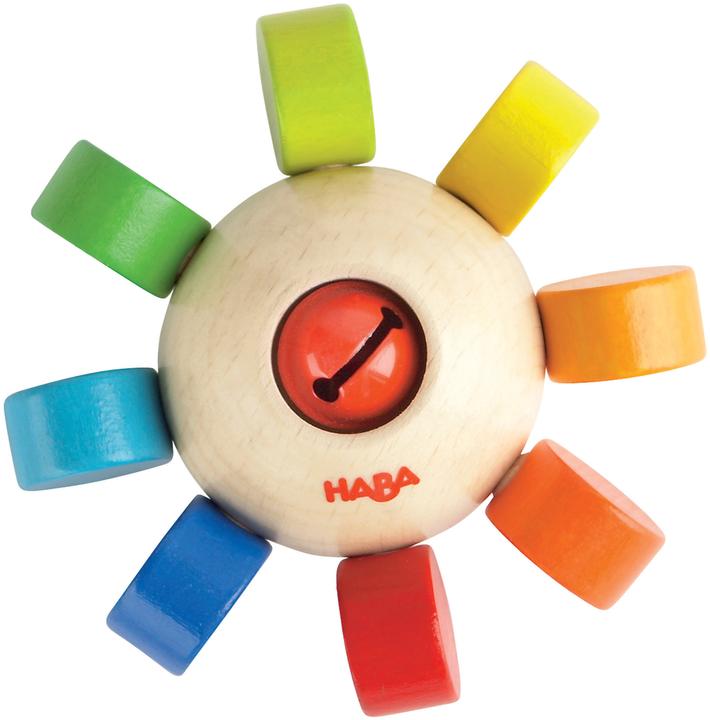 Actual product image Haba Griffin color spinning top