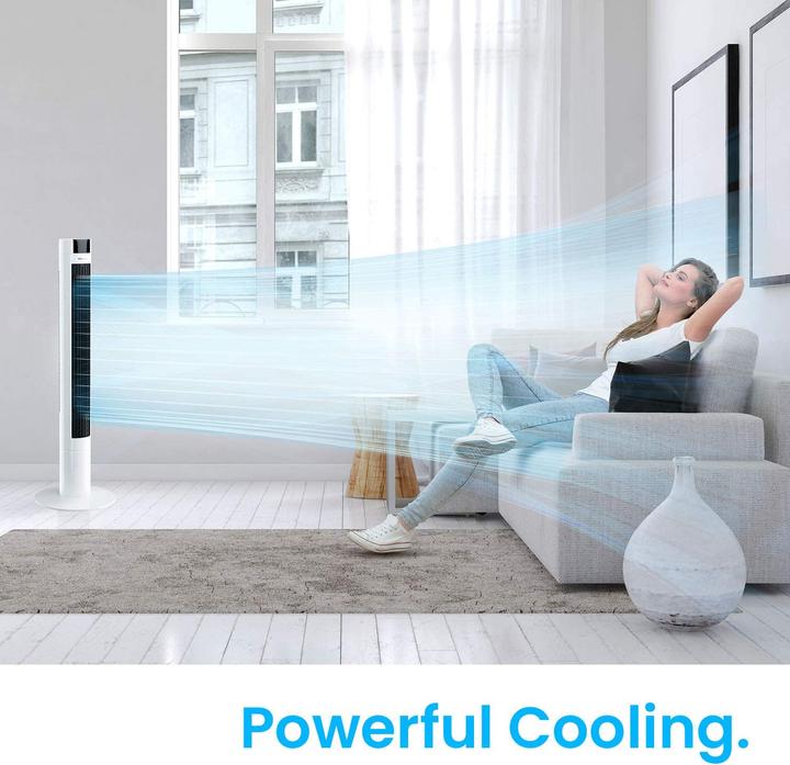 Produktbild Breeze Oszillierender Turmventilator (48 dB)