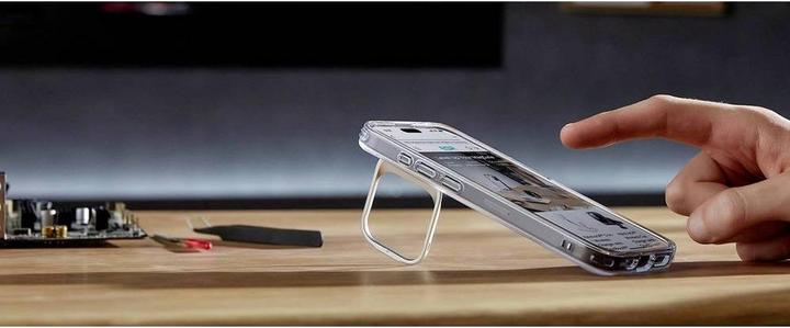 Image du produit ESR Classic Hybrid HaloLock Case avec Stash Stand (Apple iPhone 15 Pro Max)