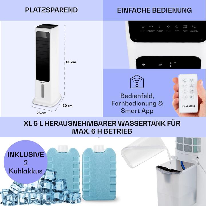Produktbild Klarstein Klimaanlage Smart
