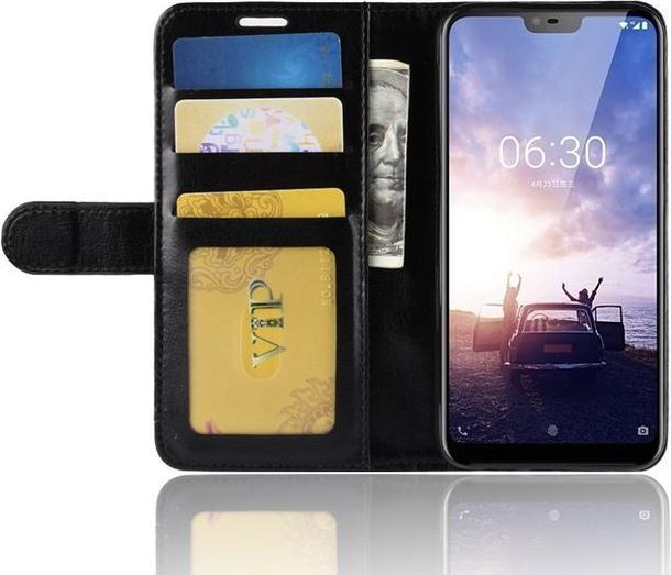 Image du produit MU Classic Crazy Horse II Bookcover Series en cuir (Nokia 6.1 Plus)