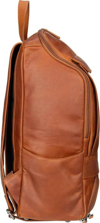 Productafbeelding Chesterfield Rijk Leren Laptop Rugtas - 15.4 inch - Cognac (19 l)