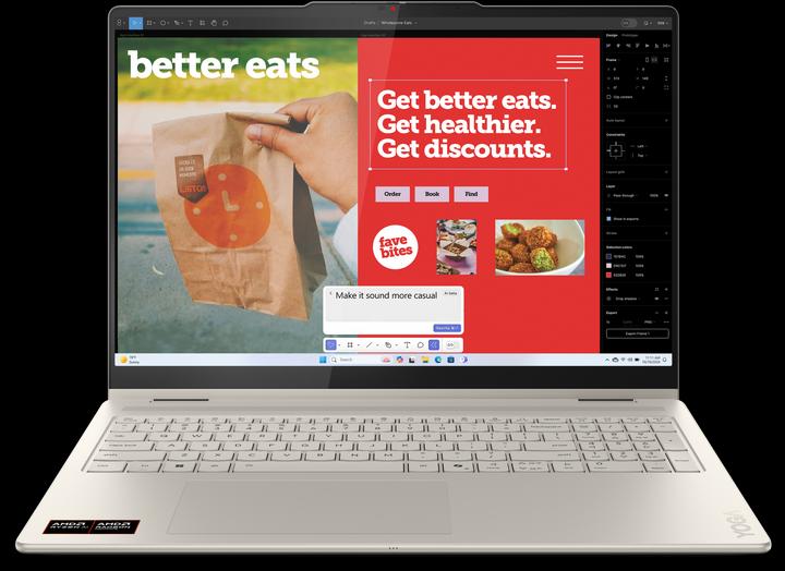 Immagine prodotto Lenovo Yoga 7 2-in-1 (16", AMD Ryzen AI 7 350, 32 GB, 1000 GB, CH)