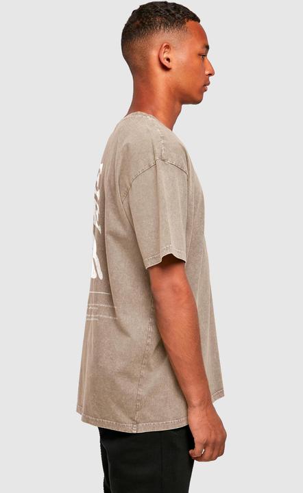 Actual product image Merchcode Love In The Air Acid Washed Heavy Oversize Tee - 136177 (XL)