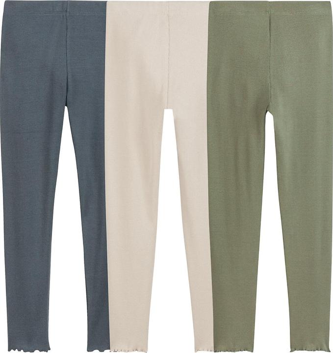 Produktbild La Redoute Collections 3er-Pack Leggings aus Rippstrick (116)