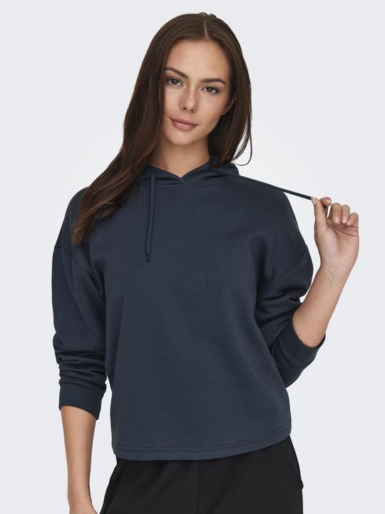 Actual product image Only Play Regular fit Hood Ribbed cuffs Drop shoulder Sweatshirt Hooded jumper (L)