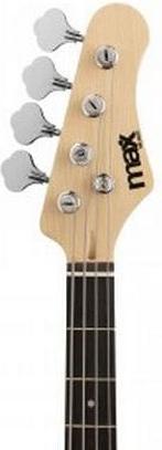Produktbild Max E-Bass GigKit Weiss (E-Gitarre, Holz)