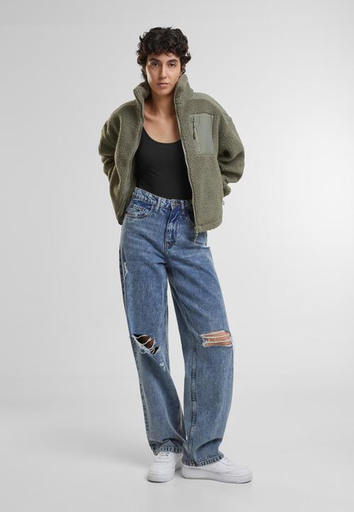 Immagine prodotto Urban Classics Giacca Sherpa Mix da donna - 117655 (4XL)