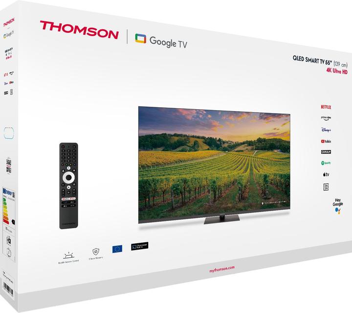 Actual product image Thomson TV SET LCD 55" QLED 4K/55QG5C14 (55", QLED, 4K)