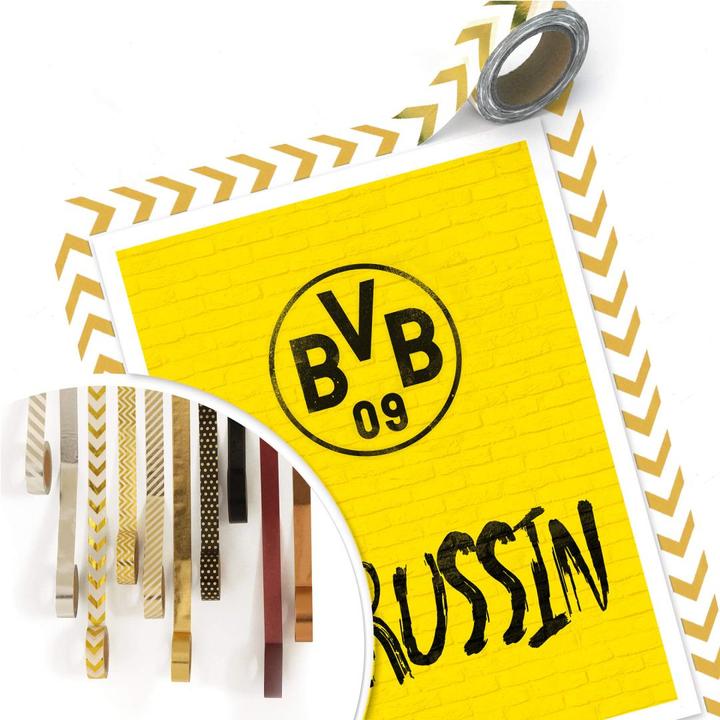 Produktbild Borussia Dortmund BVB Borussin (30 x 40 cm)