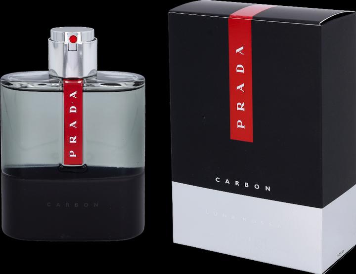 Actual product image Prada Luna Rossa Carbon by Eau de Toilette Spray 151 ml (Eau de toilette, 150 ml)