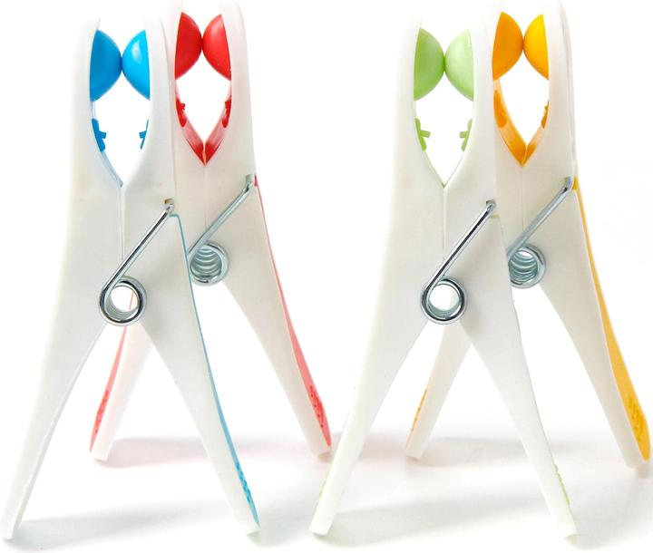 Immagine prodotto FTM Mollette per abiti 24 pezzi, Multicolore