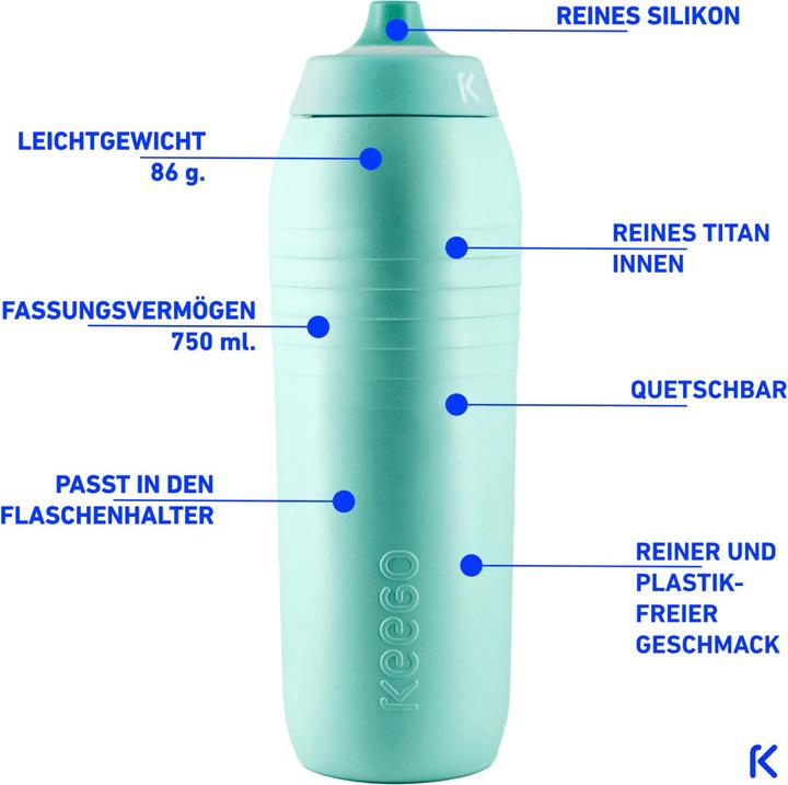 Immagine prodotto Keego Bottiglia per bere (0.75 l)