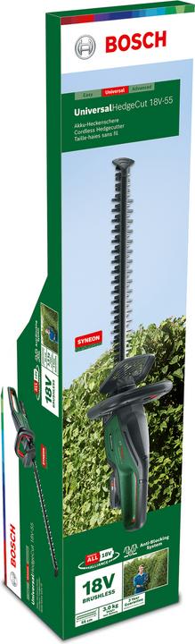 Produktbild Bosch Home & Garden UniversalHedgeCut 18-55 (1x2,5Ah) (Akkubetrieb)