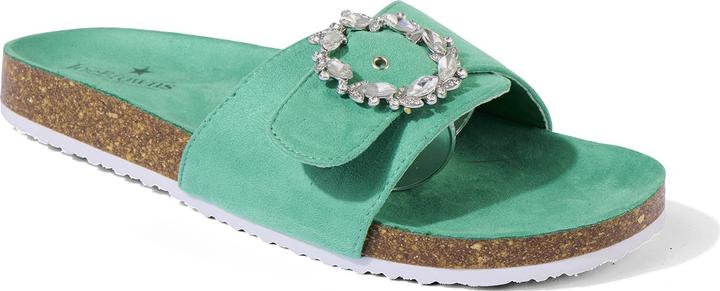 Actual product image Joe Browns Jewelled Buckle Slider Sandals (36)