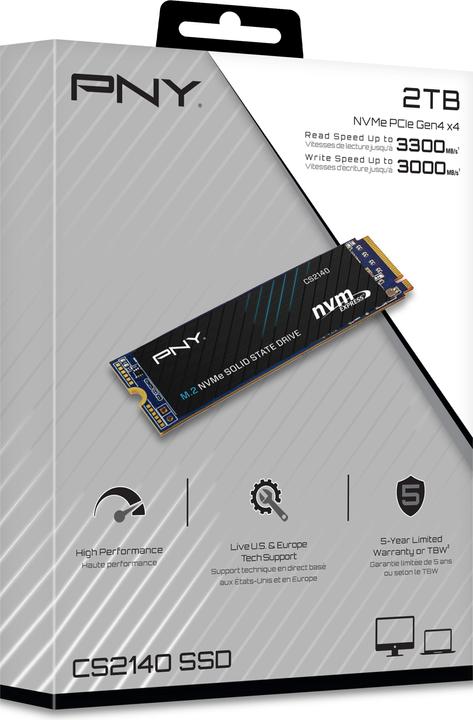 Produktbild PNY CS2140 (2000 GB, M.2 2280)