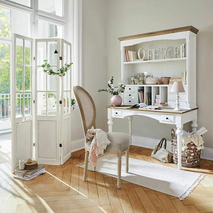Produktbild Loberon Paravent Torbin creme