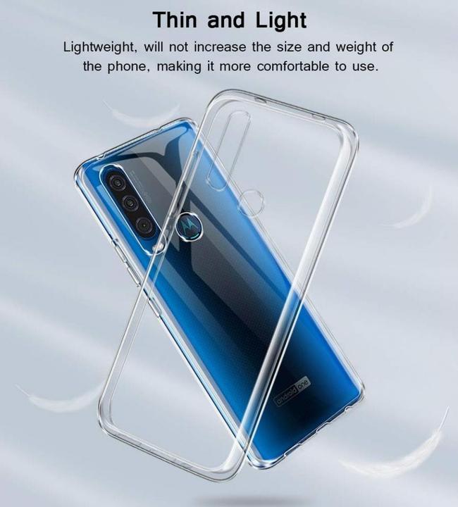 Immagine prodotto Screenguard Custodia Motorola One Action flessibile in TPU trasparente (Motorola One Action)