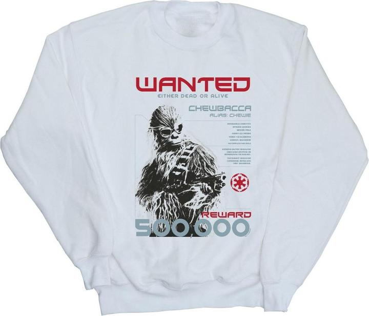 Actual product image Star Wars Mens Han Solo Chewie Wanted Sweatshirt (3XL)