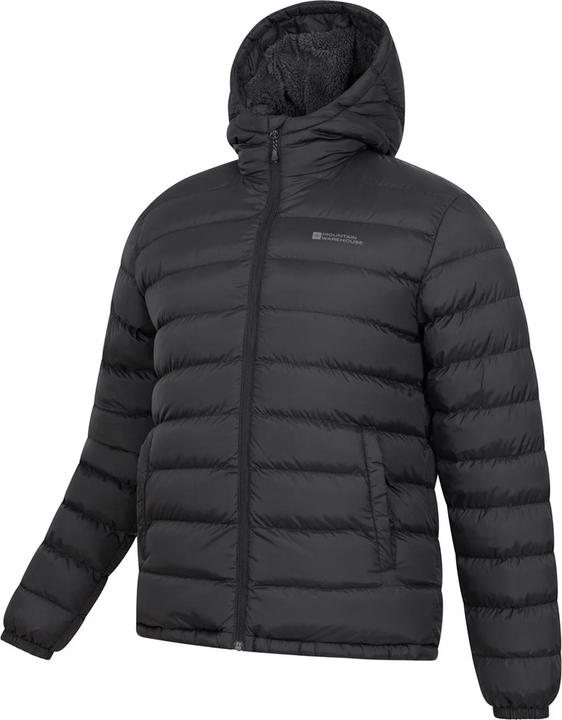 Immagine prodotto Mountain Warehouse Giacca imbottita foderata in pelliccia sintetica Seasons (4XL)