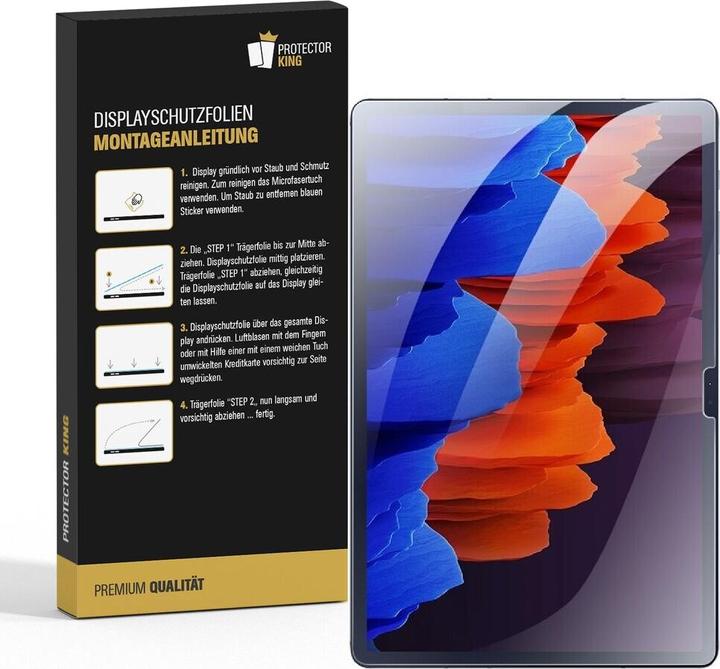 Produktbild Protectorking 2x Premium Displayschutzfolie 3D KLAR (2 Stück, Galaxy Tab S8 Plus)