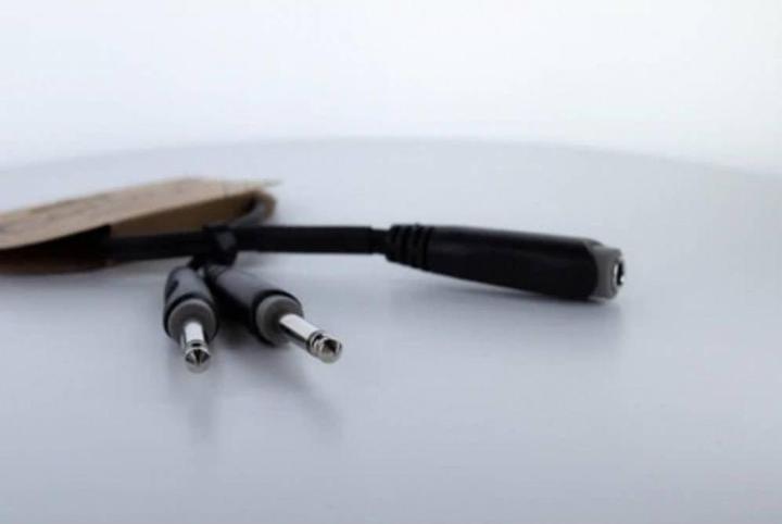 Image du produit Cordial Adaptateur en Y XLR EY 0,3 GPP (1x jack 6.3 mm (mono) - 2x jack (0.30 m, XLR)