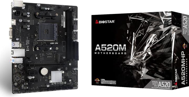 Actual product image Biostar A520MHP (AM4, AMD A520, mATX)