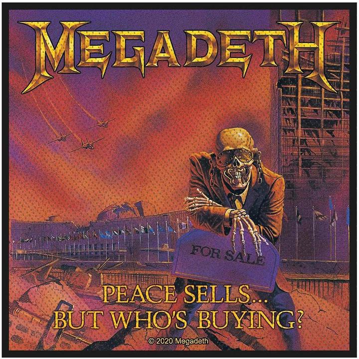 Produktbild Megadeth Peace Sells Woven Patch