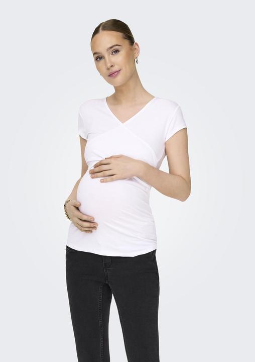 Actual product image Only Maternity Mum wrap effect top (L)