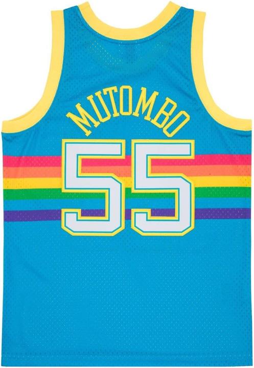 Produktbild Mitchell & Ness Swingman Jersey Denver Nuggets TROPICAL Dikembe Mutombo - XL (XL)