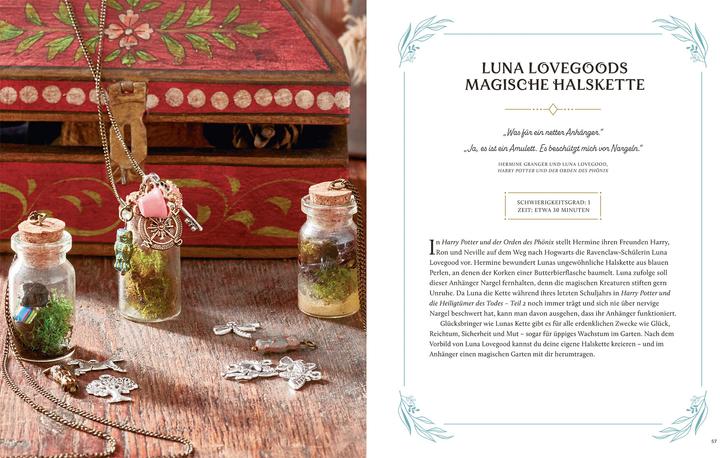 Produktbild Panini Harry Potter Kräuterkunde - Terrarien, DIY-Projekte, Garten (Deutsch, Jim Charlier, Jody Revenson, 2023)