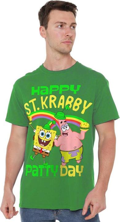Produktbild Spongebob Squarepants St Krabby Patty Day TShirt St PatricksTag (4XL)
