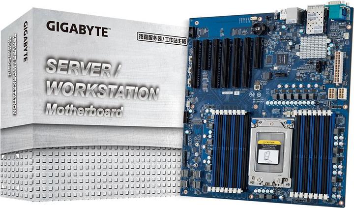 Actual product image Gigabyte MZ31-AR0 (SP3, AMD SoC, E-ATX)