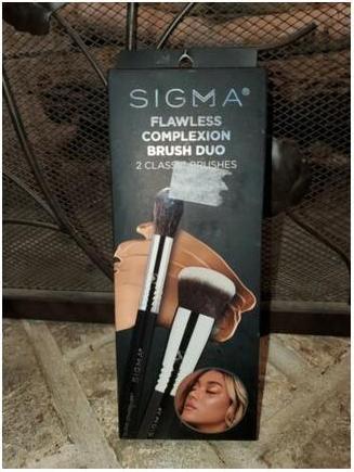 Produktbild Sigma Beauty Flawless Complexion Brush Duo 2ct #605 - 2er-Pack