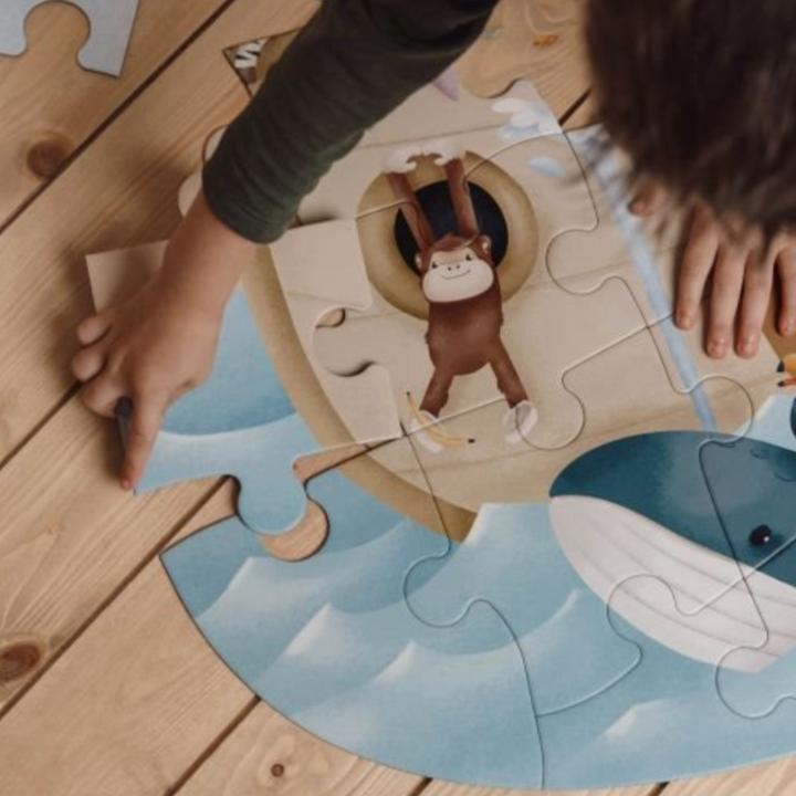 Produktbild Little Dutch Boden-Puzzle XL Arche Noah (44 Teile)