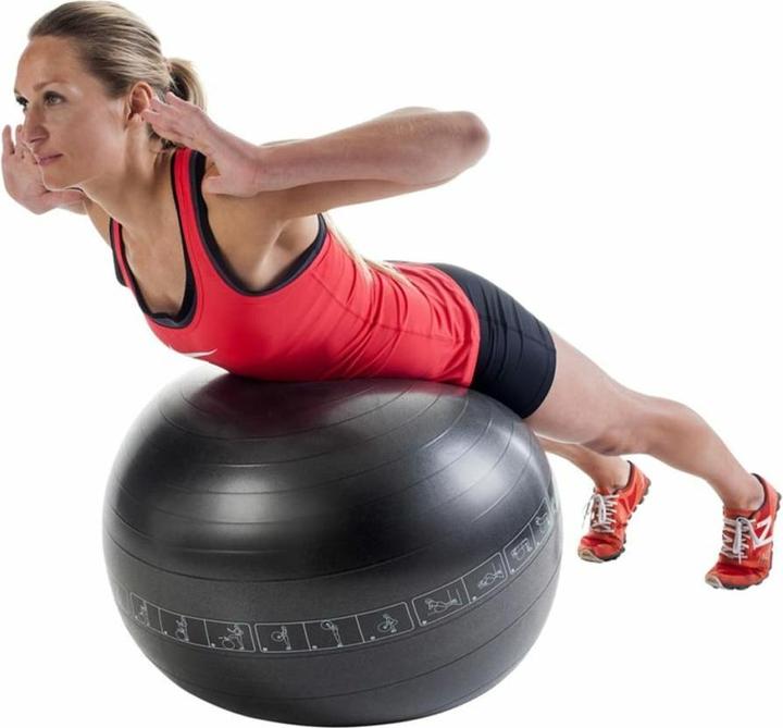 Produktbild Pure2improve 2Improve P2I200080 Exercise Ball, 75 cm, Juodas, PVC (75 cm)