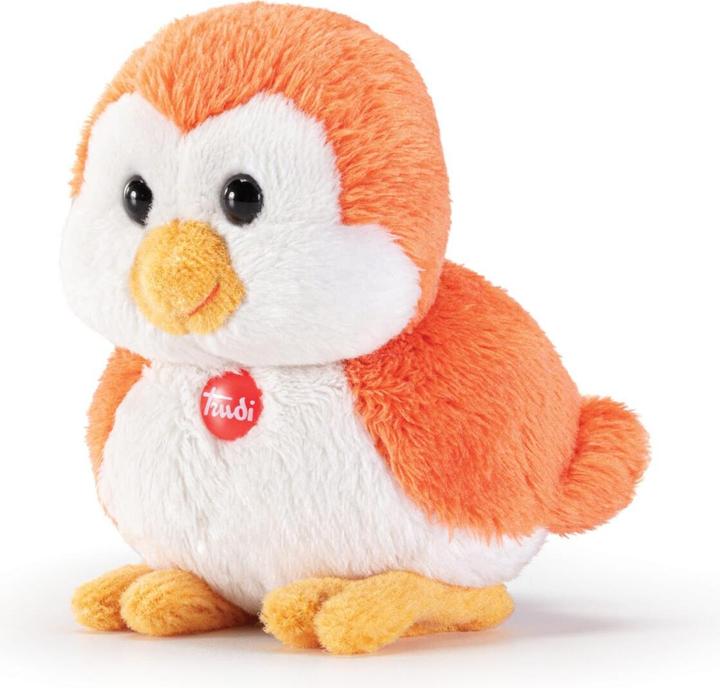 Trudi Thekendisplay Mini-Plüschvögel, 12 Stück, 3 Varianten sortiert ca. 9 cm, Grösse XXS, Plüschtier (7 cm)