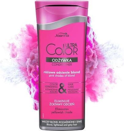 Actual product image Joanna Ultra Colour Conditioner Conditioner Pink Shadesond 200G
