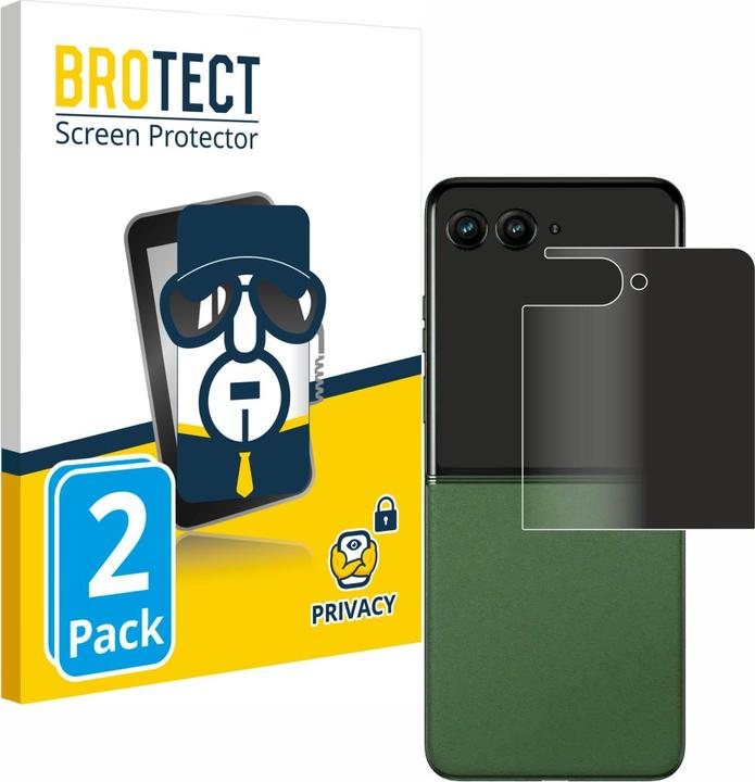 Immagine prodotto BROTECT Pellicola privacy antispia Pellicola di protezione dalla luce blu (2 Pezzo/i, Motorola Edge 50 Ultra)