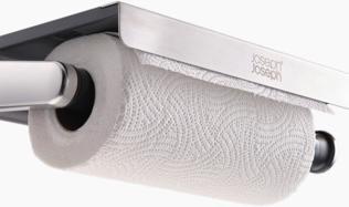 Actual product image Joseph Joseph RollGrip Unterregal Küchenrollenhalter